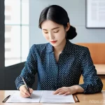 한글 문서에 어울리는 폰트 추천 - **Prompt 1: Professional Korean Document Readability**
    A highly detailed, realistic photograph o...